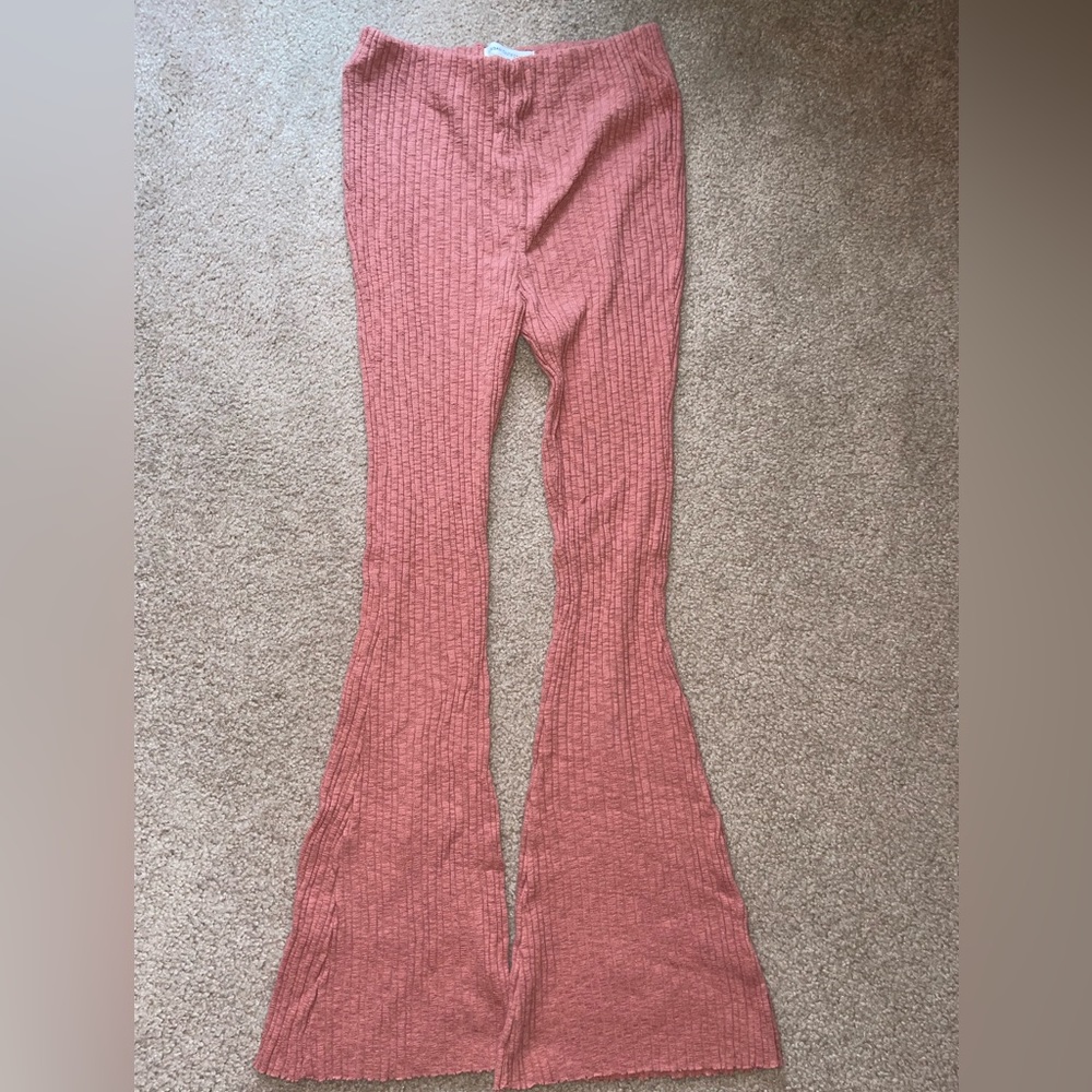 Urban Outfitters ribbed flare pants